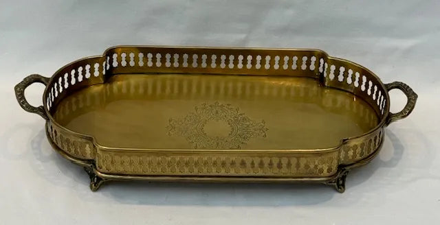 Tray - Brass Italian
