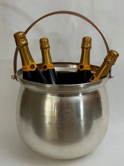 Wine Cooler - Silver Ice Bucket Cauldron