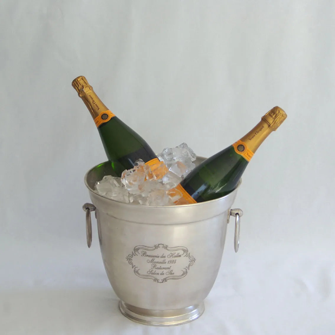 Wine Cooler - Silver Ice Bucket Marseille