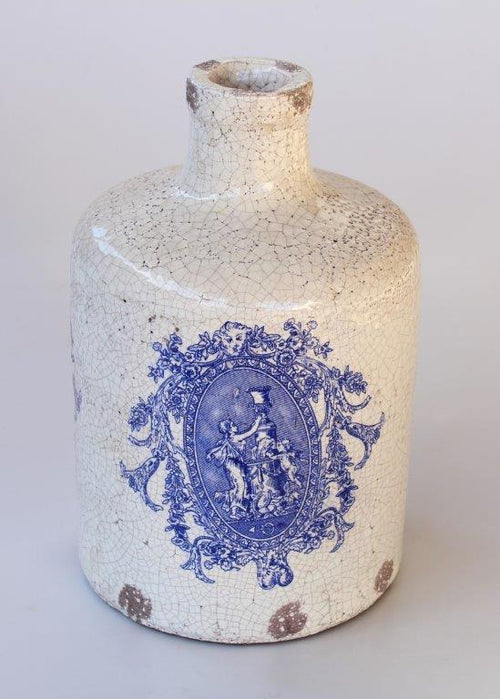 Bottle - Ceramic Distressed Renaissance 32cm