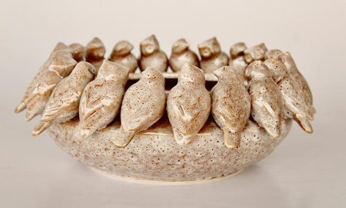 Bowl - Ceramic Bird Flock