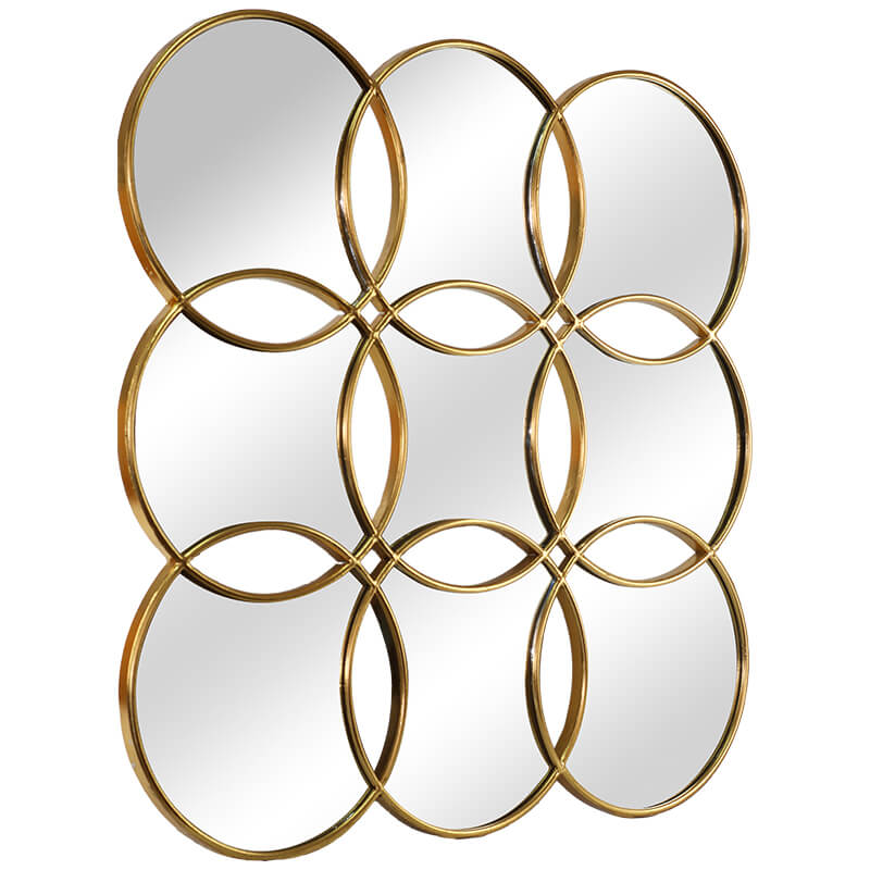Mirror - Golden Circles 89x89