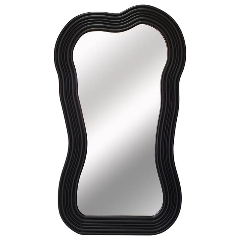Mirror - Shaped Black 120x69