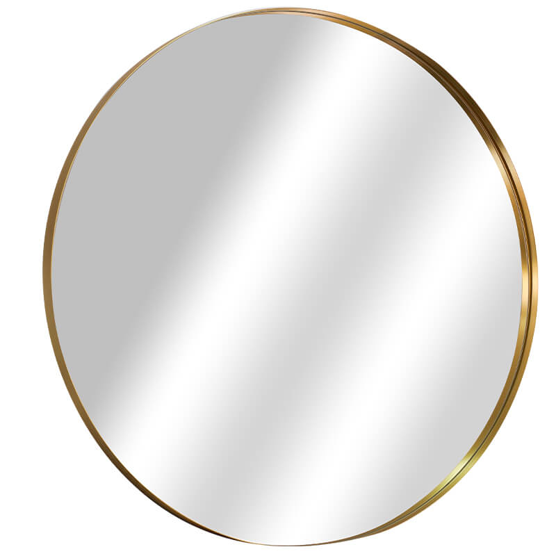 Mirror - Thin Banded Gold 80cm