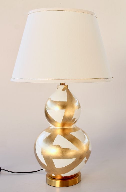 Table Lamp - Gold Swish