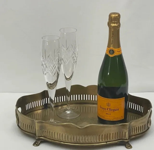 Tray - Brass Antique