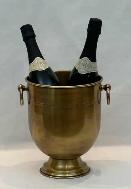 Wine Cooler - Brass Beaded