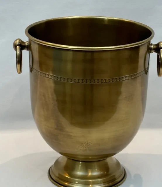 Wine Cooler - Brass Beaded
