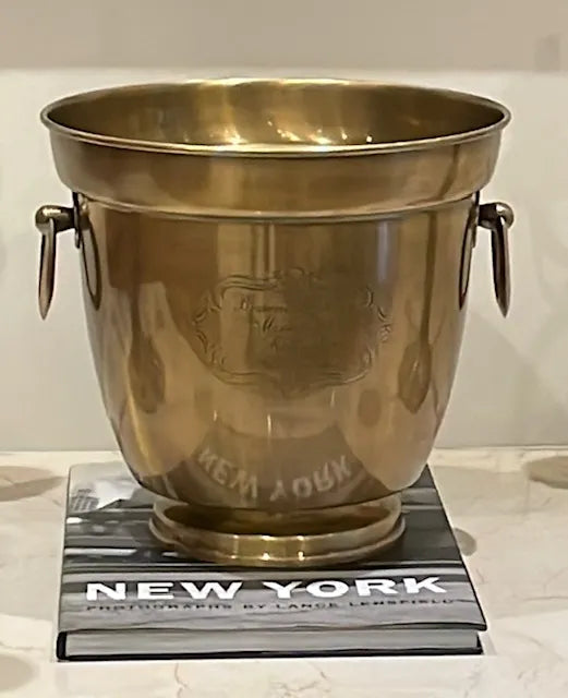Wine Cooler - Brass Brasserie