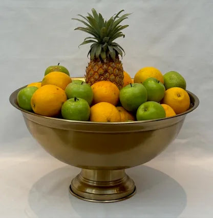 Wine Cooler - Brass Champagne Bowl Elegance 50cm