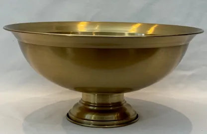 Wine Cooler - Brass Champagne Bowl Elegance 50cm