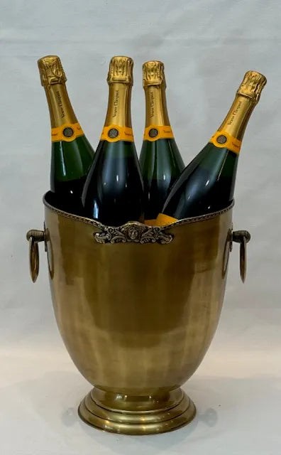 Wine Cooler - Brass Rome