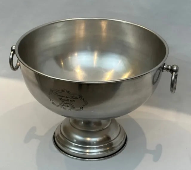 Wine Cooler - Silver Champagne Bowl Elevated