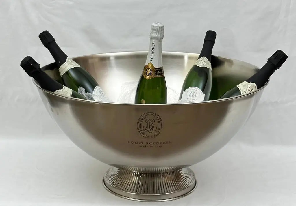 Wine Cooler - Silver Champagne Bowl Roederer