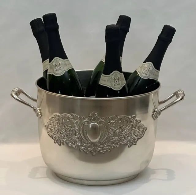 Wine Cooler - Silver Handled Bowl
