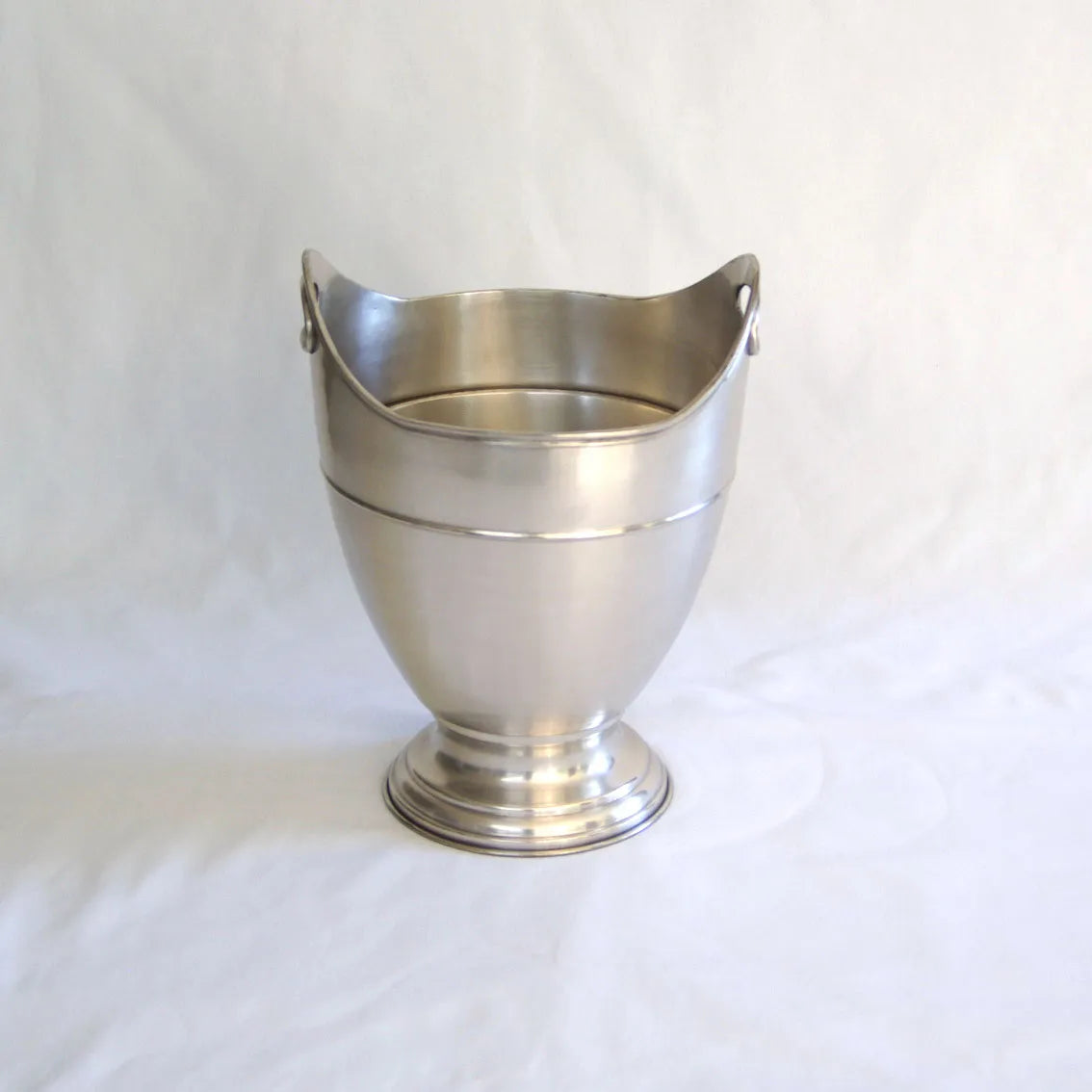 Wine Cooler - Silver Ice Bucket Banded