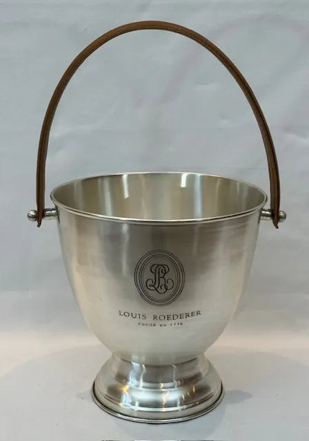 Wine Cooler - Silver Ice Bucket Roedered Strapped